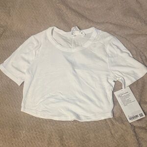 White Women's Crop Top